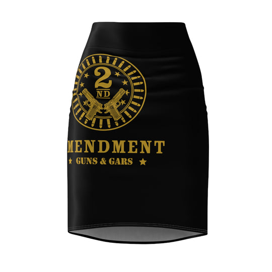 2nd Amendment - Women's Pencil Skirt (AOP)