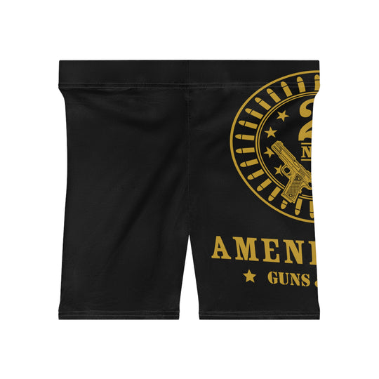 2nd Amendment - Women's Biker Shorts (AOP)