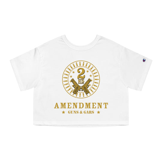 2nd Amendment - Champion Women's Heritage Cropped T-Shirt