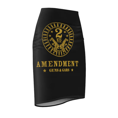 2nd Amendment - Women's Pencil Skirt (AOP)