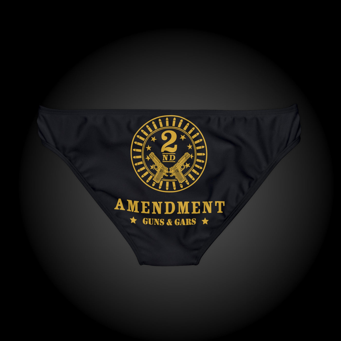 2nd Amendment - Loop Tie Side Bikini Bottom (AOP)