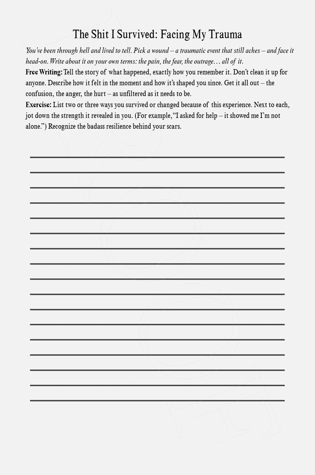 Tell Your Story - Pre-Order Journal