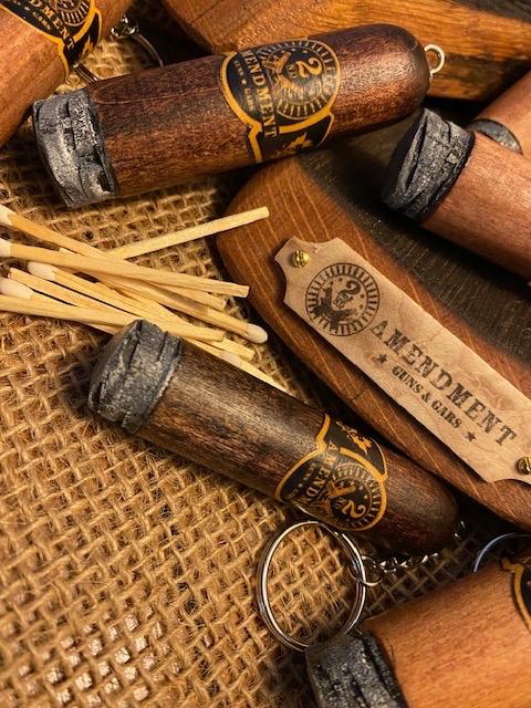 2nd Amendment Cigar Key Chain