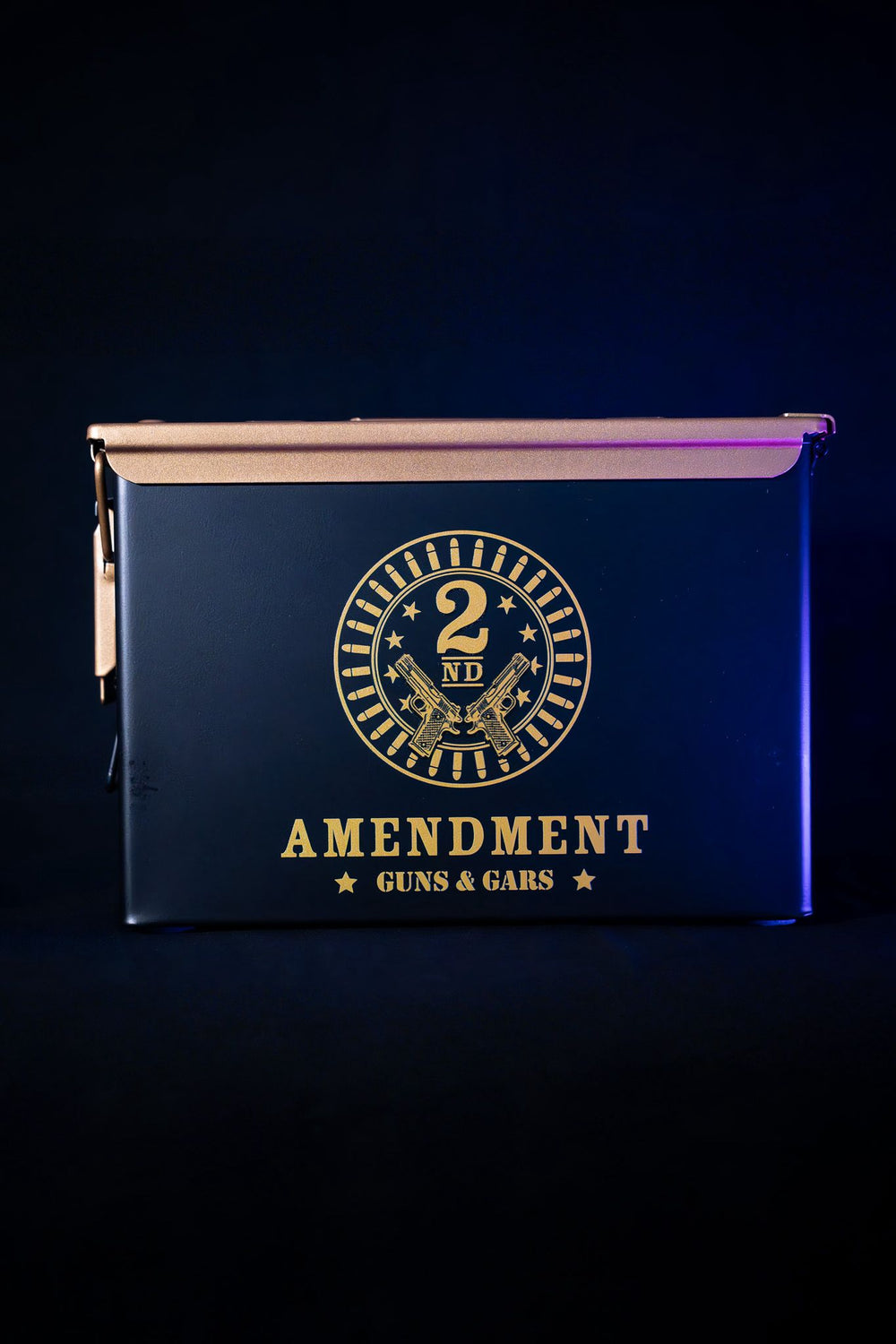 2nd Ammendment - 50 Cal Ammo Can Humidor