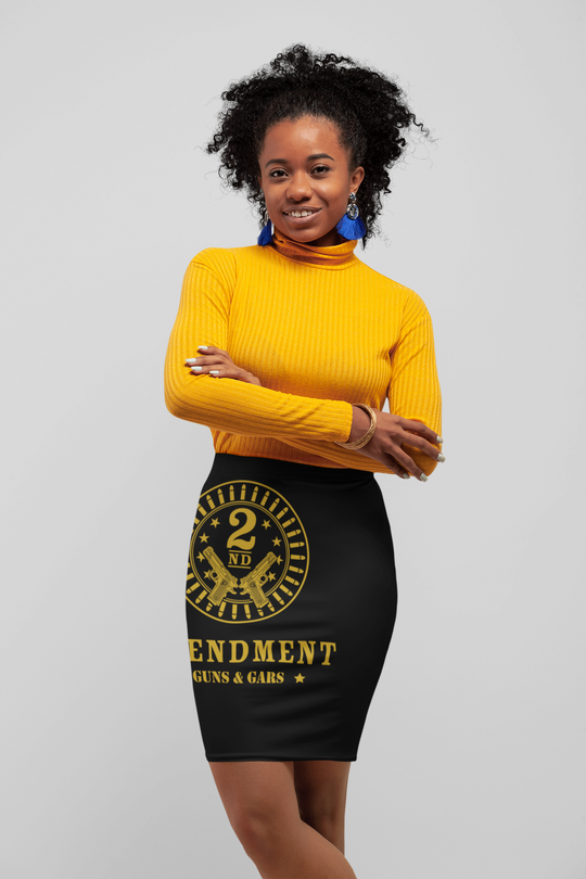 2nd Amendment - Women's Pencil Skirt (AOP)